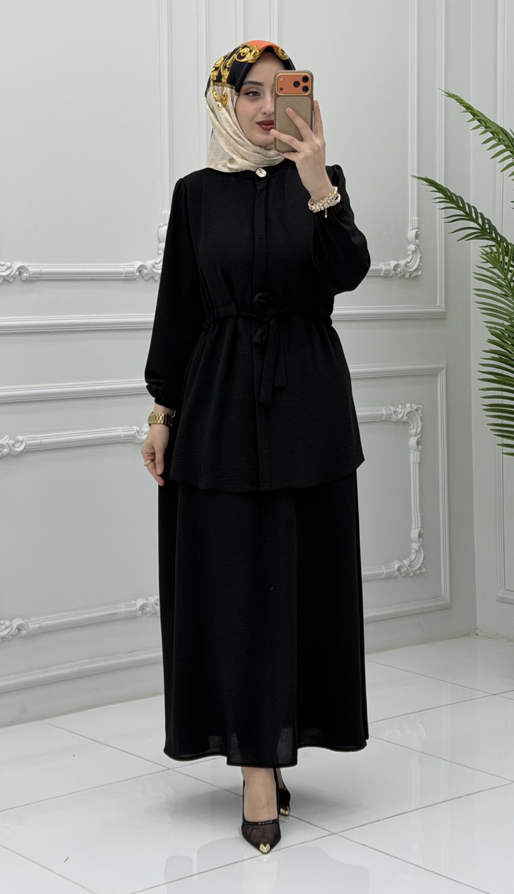 Lisa Etek Takım Siyah — Siyah