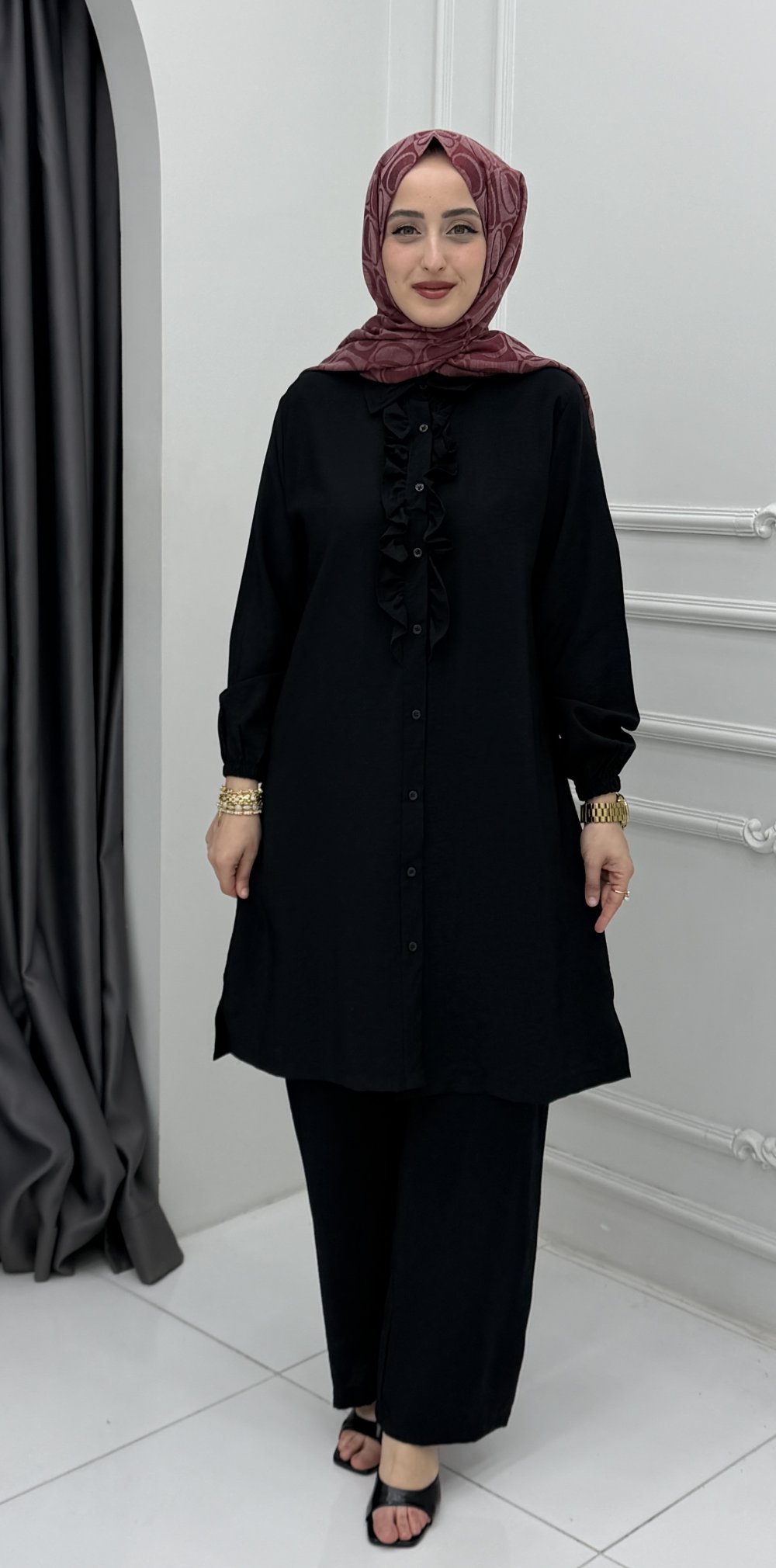 Ceylin Takım Siyah — Siyah