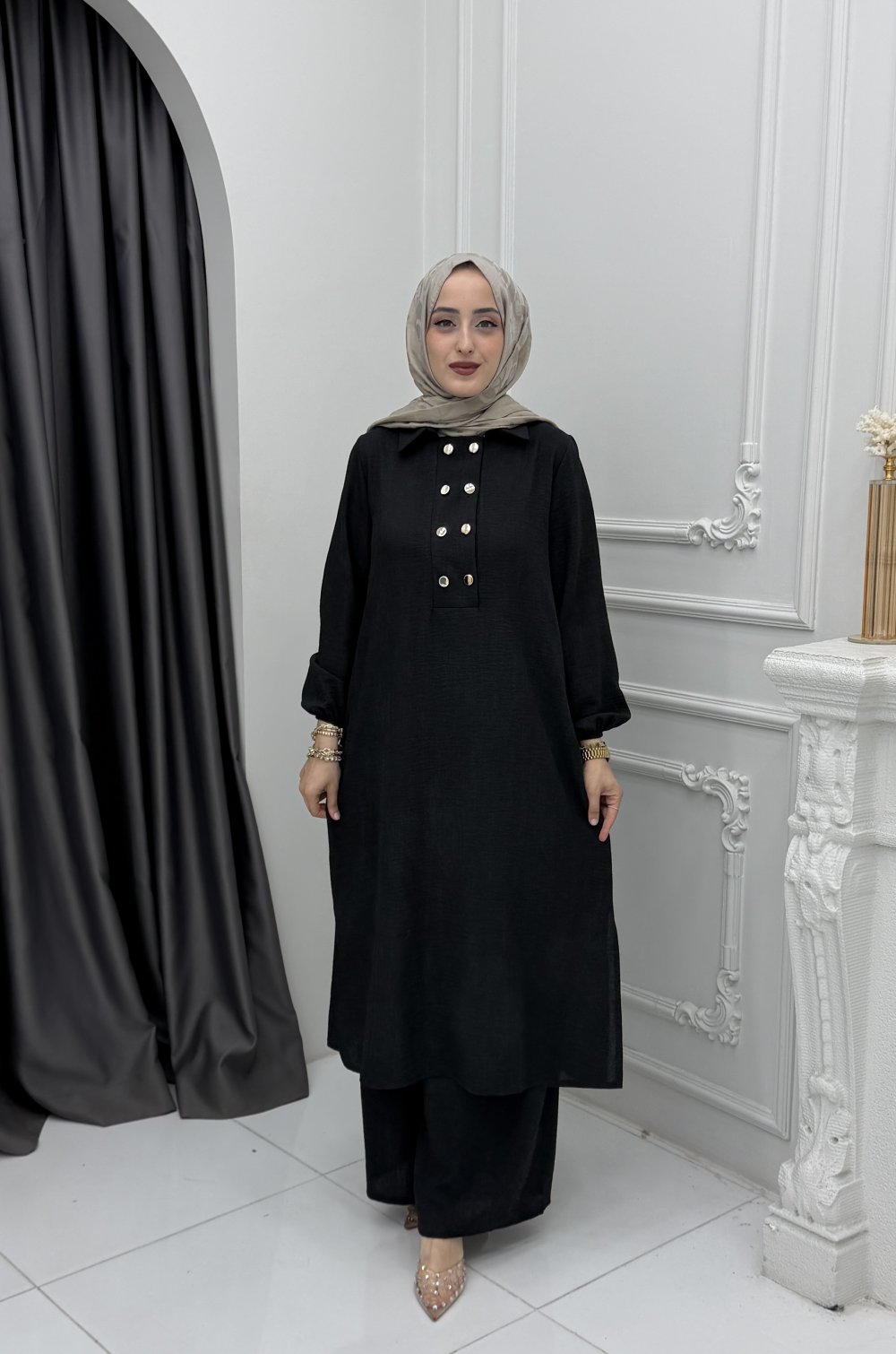 Melisa Takım Siyah — Siyah