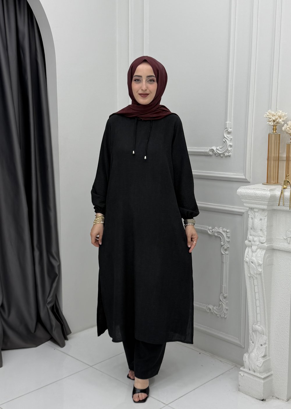 Şule Takım Siyah — Siyah