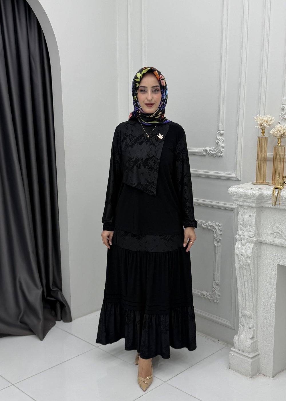 Asel Etek Takım Siyah — Siyah