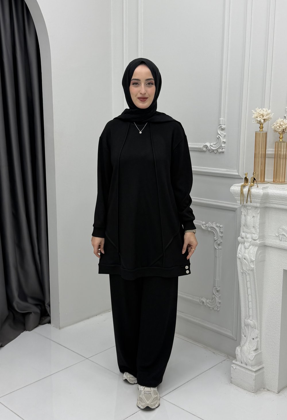 Esin Takım Siyah — Siyah