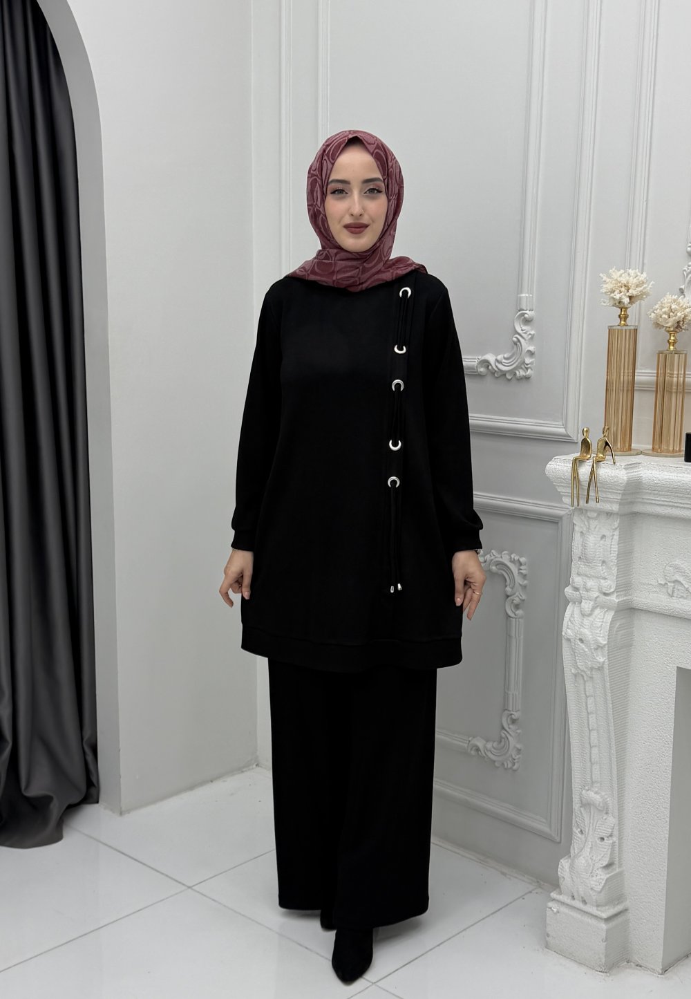 Sıla Takım Siyah — Siyah